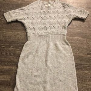 Grey loft wall short sleeve dress